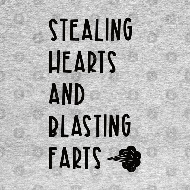 Stealing Hearts and Blasting Farts by artswitches